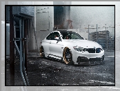 Samochód, BMW M4, Biały