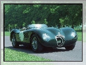 Samochód, Jaguar C-Type, Kabriolet