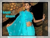 Sayali Bhagat, Niebieskie, Sari