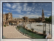 Sevilla, Zdjęcie miasta, Hiszpania, Plac