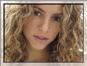 Shakira, Włosy, Twarz, Kręcone