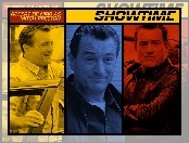 Showtime, napis, kolory, Robert De Niro