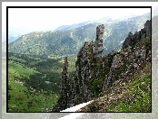 Góry, Skały, Dolina