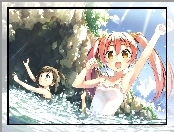 Skały, Anime, Manga, Kucyki, Woda