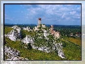 Skały, Miasta, Ruiny, Panorama