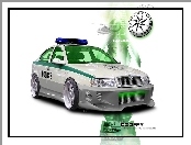 Skoda, Tuning, Octavia, Policja