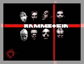 Rammstein, słoneczko , twarze