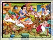 Królewna Śnieżka i siedmiu krasnoludków, Krasnale, Snow White and the Seven Dwarfs, Śnieżka