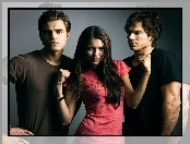 The Vampire Diaries, Paul Wesley, Nina Dobrev, Ian Somerhalder