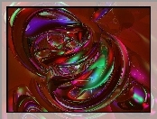 Abstrakcja, Spirale, Grafika