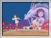 Spirited Away, most, postacie