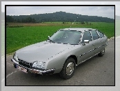 Srebrny, Lusterka, Citroen CX, Chromowane