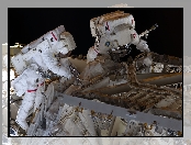 Kosmiczna, Astronauci, Heidemarie Stefanyshyn-Piper, Robert Shane Kimbrough, Stacja