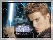 gruzy, laser, Star Wars, Hayden Christensen