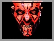 Star Wars, głowa, zęby, Darth Maul