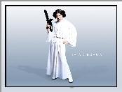 Star Wars, alba, Carrie Fisher, broń