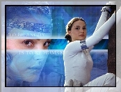 Kajdanki, Natalie Portman, Star Wars, Kobieta, Twarz