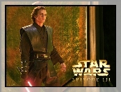 Star Wars, Hayden Christensen, strój, napis