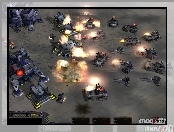 Starcraft 2, roboty, walka, ogień, czołgi
