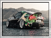 Czarna, Smok, Toyota Supra