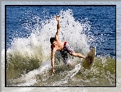 Surfing, Mężczyzna