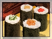 Jedzenie, Sushi, Grafika