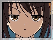 Suzumiya Haruhi No Yuuutsu, wyraz twarzy