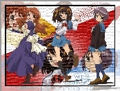 Suzumiya Haruhi No Yuuutsu, dziewczynki