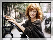 Sweter, Kobieta, Susan Sarandon, Aktorka, Uśmiech