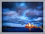 Opera, Sydney, Chmury