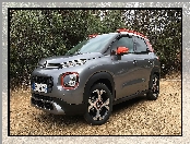 Szary, Citroen C3 Aircross, 2017