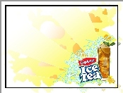 Szklanka, Ice, Lipton, Lodu, Tea, Kostki