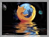 Firefox, Wody, Tafla