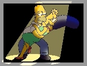 Tańczący, Simpsonowie