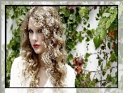 Taylor Swift, Spojrzenie, Blondynka, Urocze