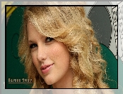 Taylor Swift, Blondynka, Napis