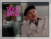 aktor, The Pink Panther, Steve Martin, płaszcz, beret