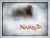 The Chronicles Of Narnia, las, latarnia, zima, napis