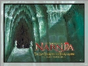 The Chronicles Of Narnia, dziecko, schody, zamek, napis