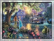 Thomas Kinkade, Disney, Księżniczka i Żaba