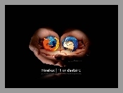 Firefox, Thunderbird, Dłonie