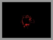 Tło, Czerwone, Logo, Apple, Czarne