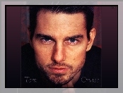 Tom Cruise, niebieskie oczy