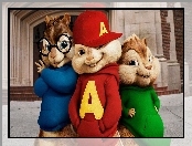 Alvin i wiewiórki, Wiewiórki, Alvin and the Chipmunks, Trzy