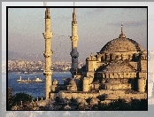 Turcja, Meczet, Istambuł, Błękitny