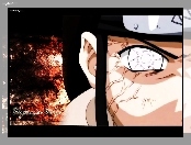 Naruto, twarz, oko