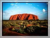 Uluru, Skrub, Czerwona, Skała