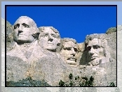 USA, Góra, Mount Rushmore, Twarze, Prezydentów