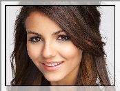 Uśmiechnięta, Włosy, Victoria Justice, Twarz