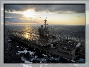 Lotniskowiec, USS George H. W. Bush, Zachód Słońca
